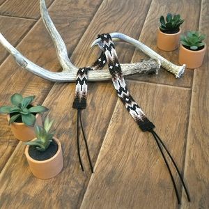 *SOLD* Handmade Beaded Hat Band